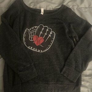 Abella Charcoal Graphic Sweatshirt